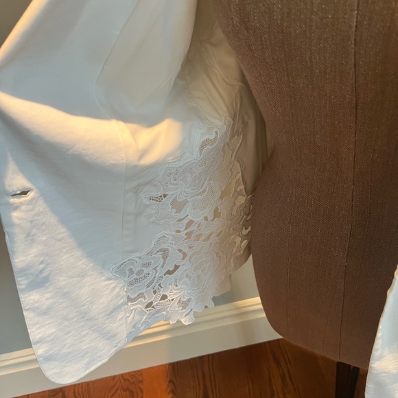 Elie Tahari Linen Jacket - Picture 6 of 8